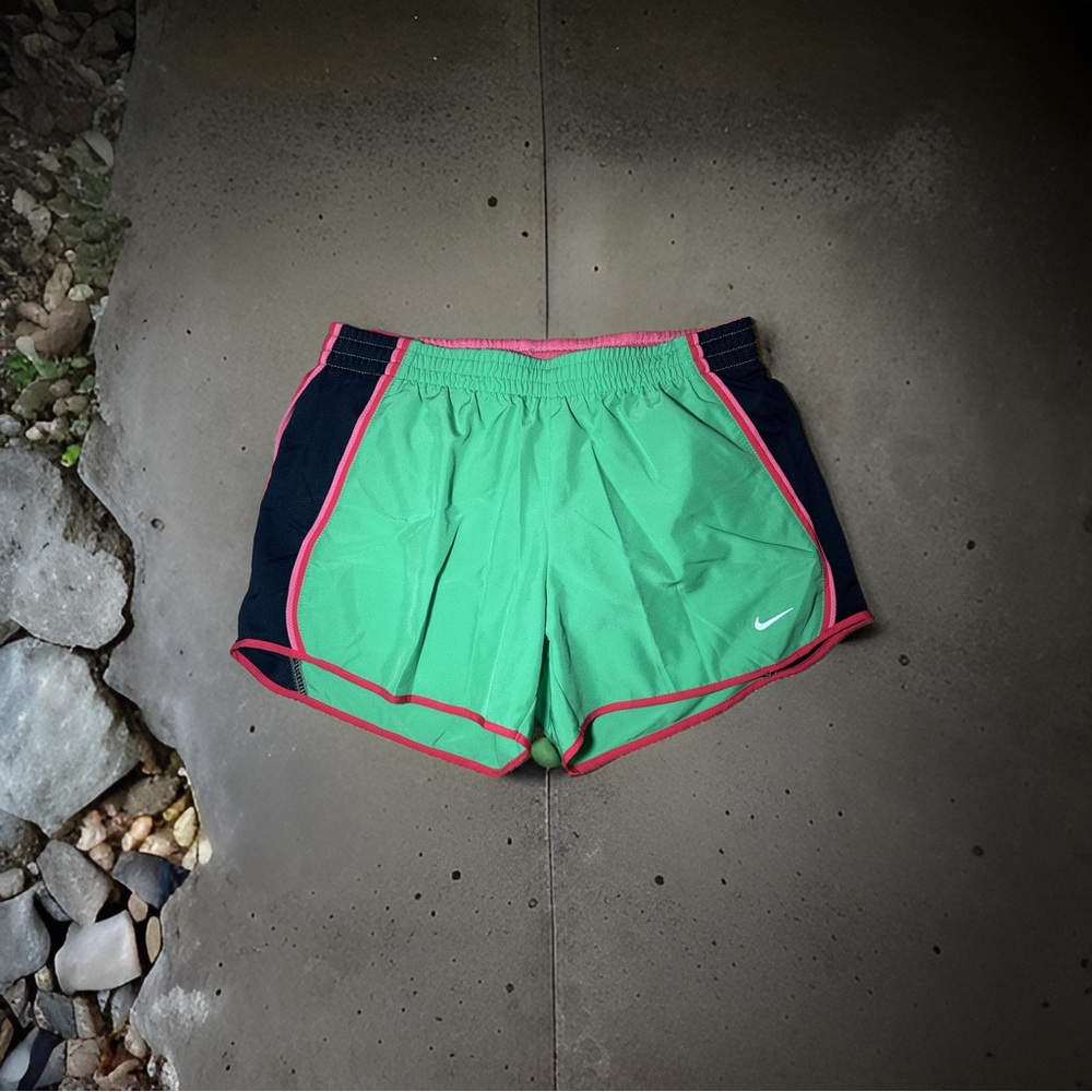 Nike tempo running shorts with brief lining